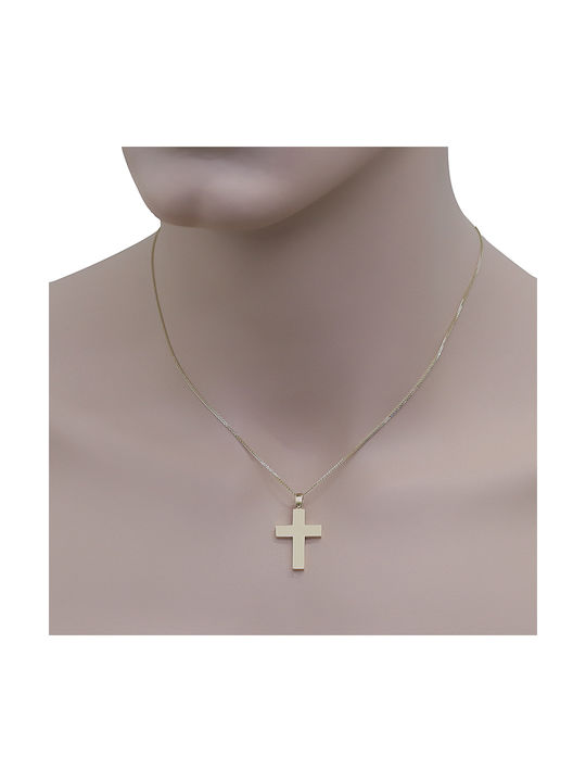 Classic Gold Cross K14 P-72988 Yellow Gold K14