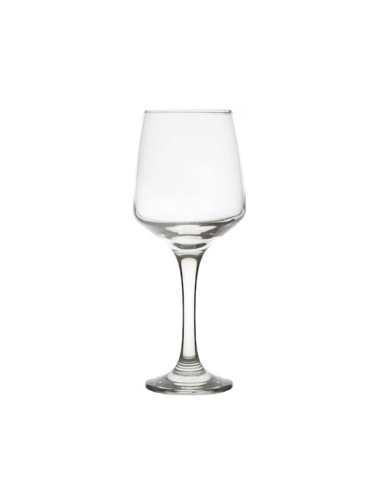 Uniglass King Glas für Weiß- und Rotwein aus Glas Kelch 280ml