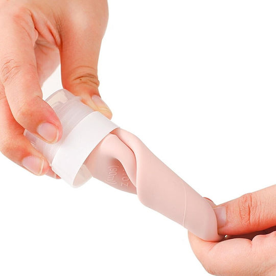 Σετ 4 Μπουκαλάκια Σιλικόνης Ταξιδίου 90ml