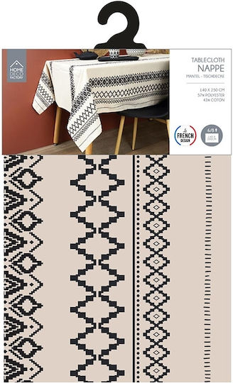 The Home Deco Factory Τραπεζομάντηλο Λευκό 250x140εκ.