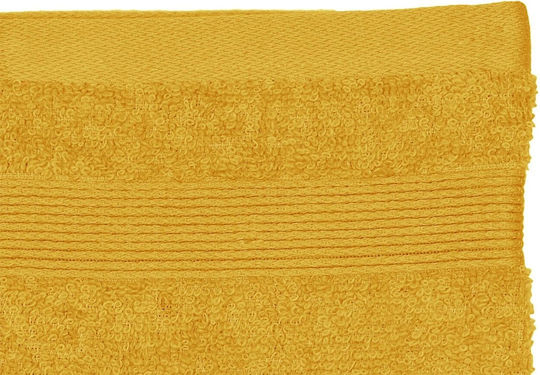Комплект от ръкавици за баня Atmosphera памук 450gsm размери 15x21см 2 броя жълти 125865r