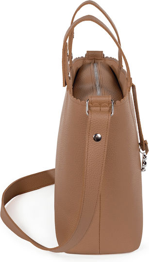 Pasito a Pasito Shoulder/Hand Diaper Bag Brown 34x30cm.