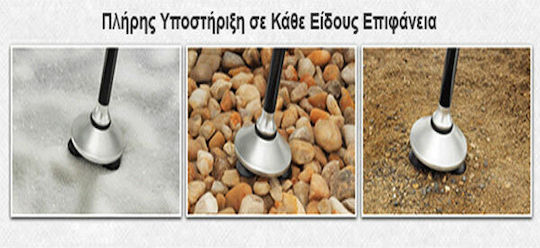 Τηλεσκοπικό Μπαστούνι Φακό 5 Θέσεις Ρύθμισης Ύψους