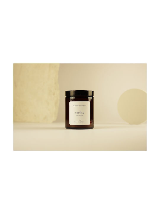 Ambientair Aromatic Candle in Jar with Relax Perfume 135g