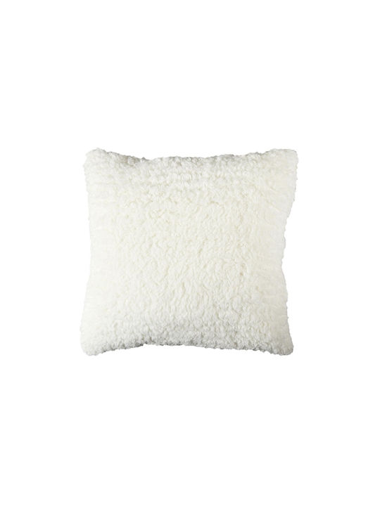 The Home Deco Factory Sofa-Kissen Weiß 40x40cm