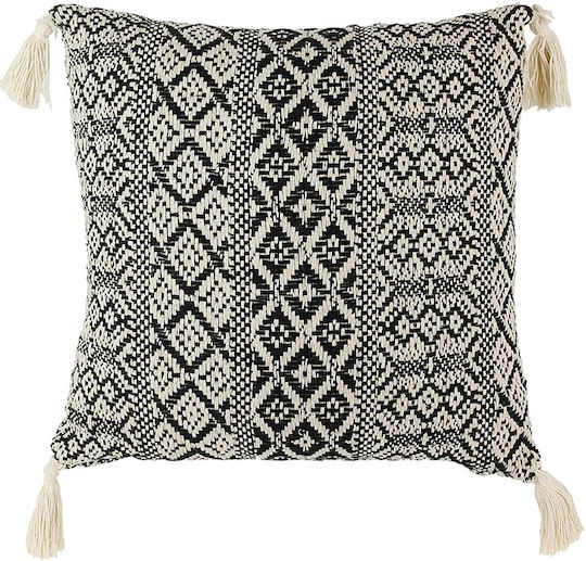 The Home Deco Factory Sofa Cushion Fringes 40x40cm