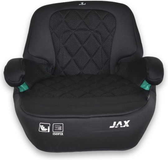 Cangaroo Jax Autositz Kindersitz i-Size mit Isofix Schwarz 22-36 kg