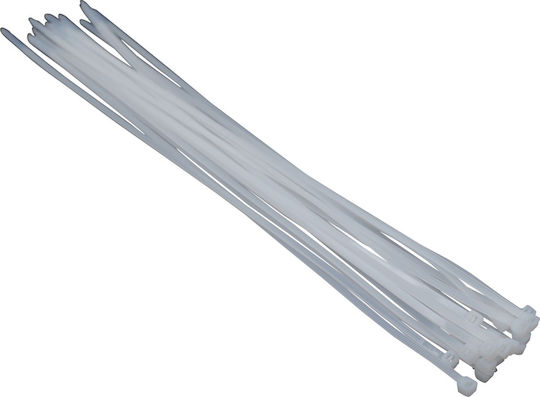 Uncle George Plastic Cable Ties 350mmx3.6mm In Transparent Colour 100 Pieces 03.05.02-0004-350x3.6mm
