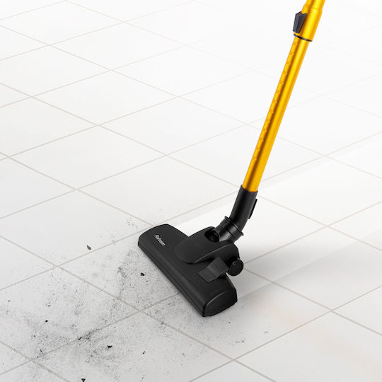 Rohnson R-1215 Ηλεκτρική Σκούπα 2 σε 1 Stick & Χειρός 800W Πορτοκαλί