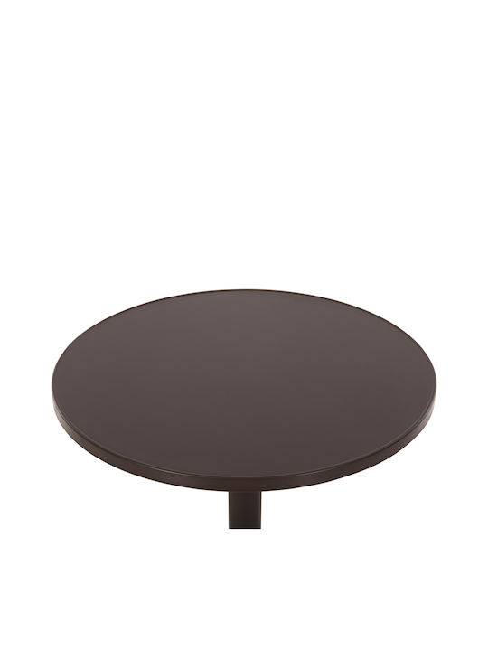 Маса за Малки Външни Пространства Алуминиево Стабилна CAFE 60x60x70бр