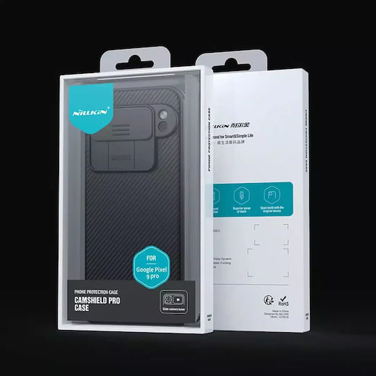 Nillkin CamShield Pro Back Cover Plastic Negru (Google Pixel 9 / 9 Pro)