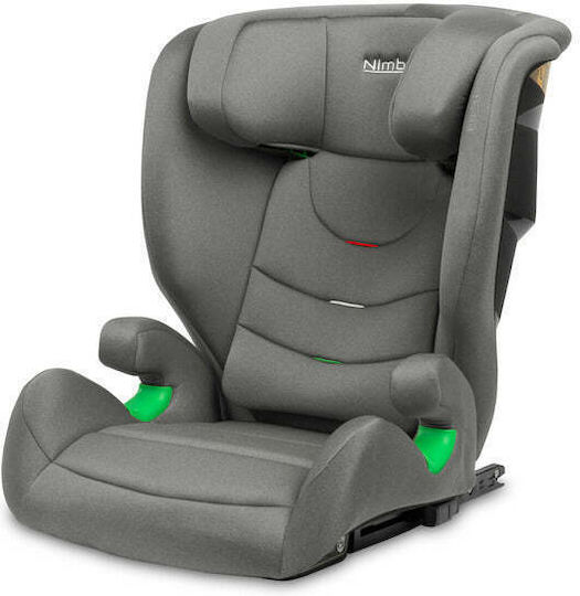 Caretero Nimbus Scaun Auto pentru Copii High-back Booster i-Size cu Isofix Grafit