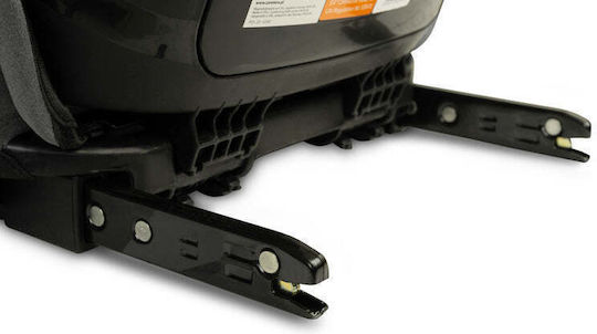 Caretero Nimbus Scaun Auto pentru Copii High-back Booster i-Size cu Isofix Grafit
