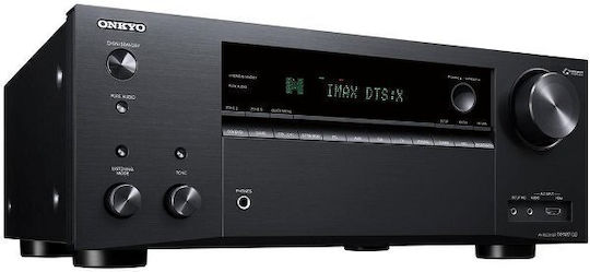 Onkyo TX-NR7100 DAB Home Cinema Receiver 4K/8K 9.2 Channels 100W/8Ω 220W/6Ω with HDR and Dolby Atmos Black
