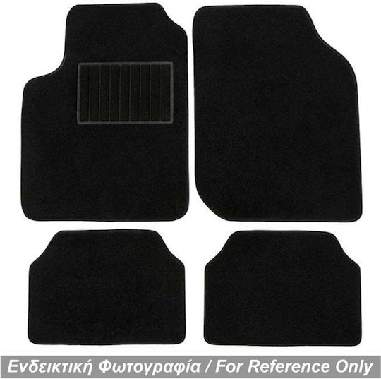 Race Axion Σετ Μπροστινά και Πίσω Πατάκια 4τμχ για Citroen Xsara 1997-2004 Μαύρα
