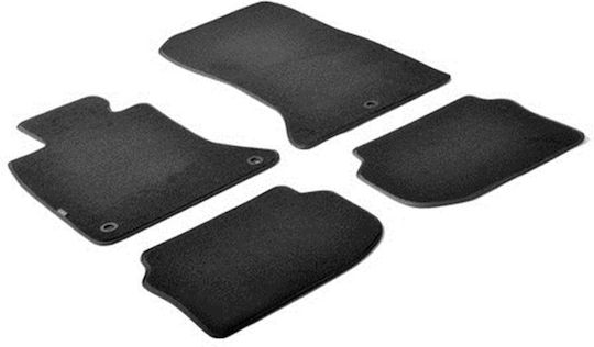 Lampa Set of Front and Rear Mats 4pcs for BMW Series 7 Black