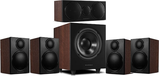 Wharfedale Home Cinema Speaker Set 5 DX-3 HCP Walnut