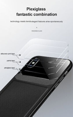 Bodycell Plexiglass Back Cover Κόκκινο (iPhone XR)