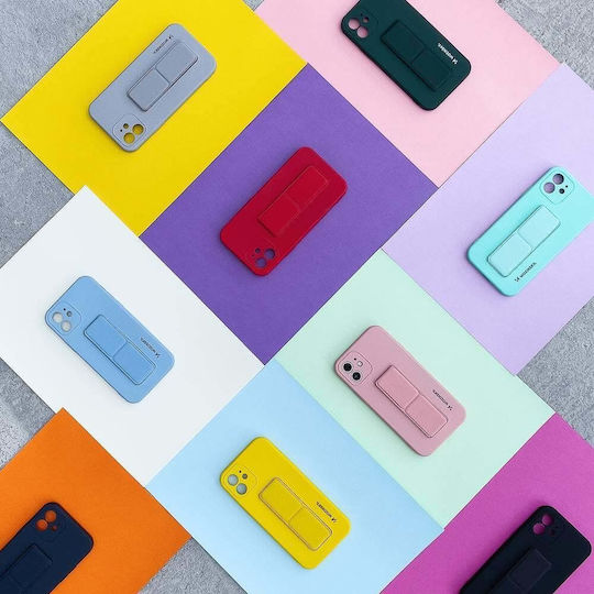 Wozinsky Kickstand Flexible Back Cover Σιλικόνης Κόκκινο (Redmi 9A / 9AT)
