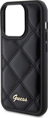 Guess Plastic Back Cover Black (iPhone 15 Pro)