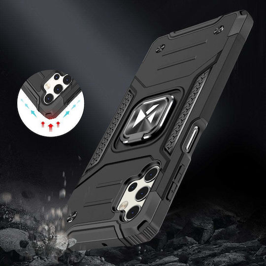 Wozinsky Ring Armor Back Cover Πλαστικό Ροζ (Galaxy A32 4G)