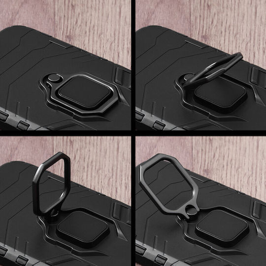 Techsuit Shield Back Cover Σιλικόνης 0.6mm Μαύρο (Redmi Note 12S)