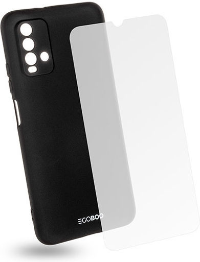 Egoboo Rubber Задна корица Силикон Черен (Poco M3 / Redmi 9T)