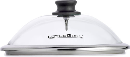 LotusGrill Capac Pentru Oală Din Sticlă 28cm DK-GH-28