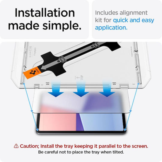 Spigen Glas.tr ”ez Fit” 0.58mm Tempered Glass (iPad Air 11" 2025)