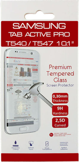 Volte-Tel 2.5D 0.3mm Vollkleber Gehärtetes Glas (Galaxy Tab Active Pro) 8280863