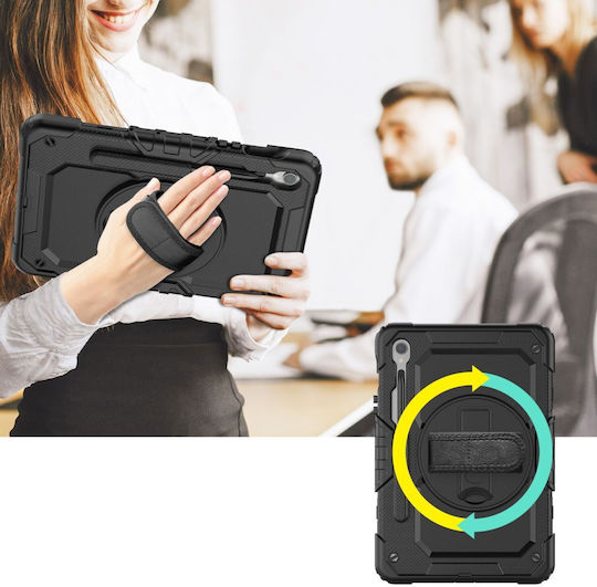 Tech-Protect Solid 360 Back Cover Μαύρη (Samsung Galaxy Tab S9 FE 10.9" X510 / X516B)