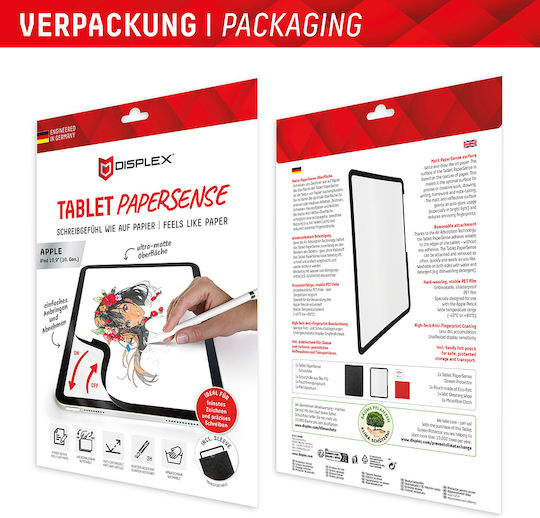 Displex Screen Protector (Ipad Pro 10.9 (10 Gen)) Μαύρο