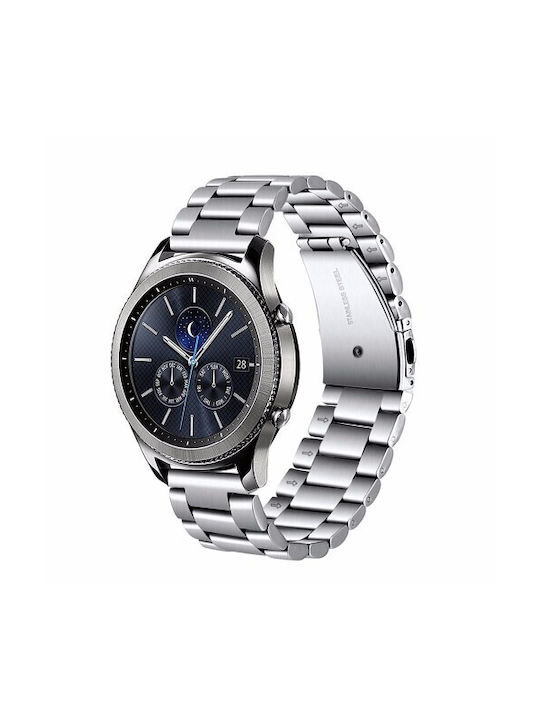 Armband Rostfreier Stahl Silber (Amazfit Bip)
