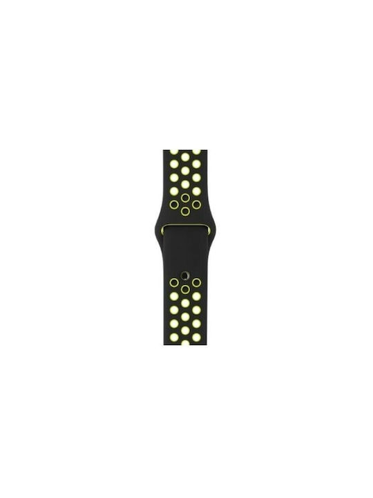 Devia Deluxe Sport2 Λουράκι Σιλικόνης Κίτρινο (Apple Watch 42/44/45mm)