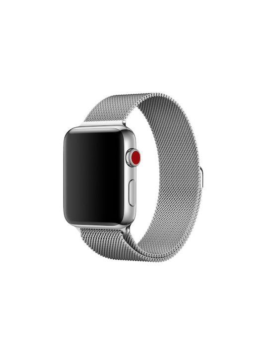 Handodo Loop Magnetic Stainless Steel Ασημί (Apple Watch 42/44mm)