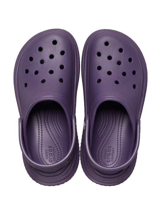 Crocs Stomp Γυναικεία Σαμπό Μωβ