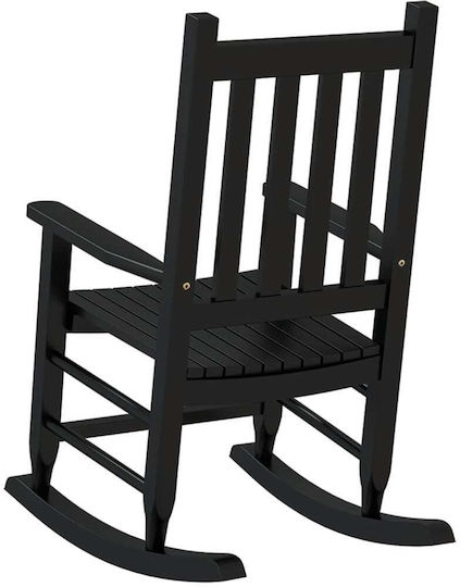 Armchair Black 49x66.5x85.5cm
