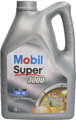 Mobil Super 3000 XE Synthetic Car Oil 5W-30 5lt