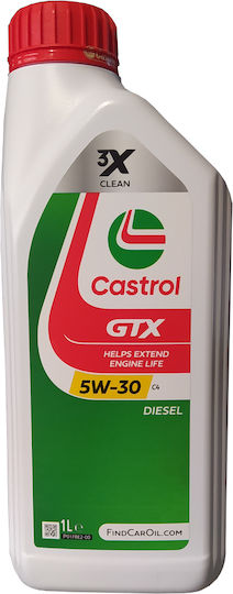 Castrol GTX Συνθετικό Λάδι Αυτοκινήτου 5W-30 1lt