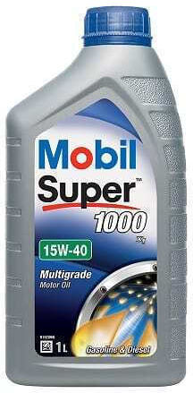 Mobil Super 1000 X1 Diesel Λάδι Αυτοκινήτου 15W-40 1lt