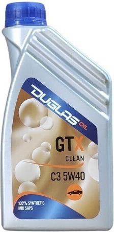 Duglas GTX Clean Συνθετικό Λάδι Αυτοκινήτου 5W-40 1lt