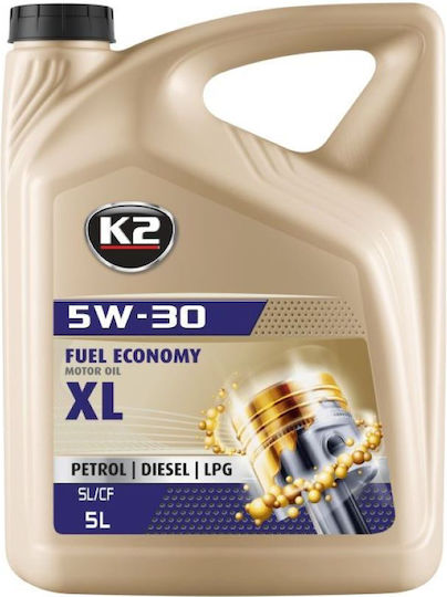 K2 Fuel Economy Car Oil 5W-30 5lt