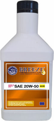Breeze Λάδι Αυτοκινήτου 20W-50 1lt