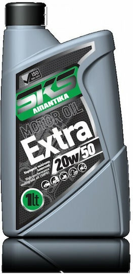 SKS Motor Oil Extra Λάδι Αυτοκινήτου 20W-50 1lt