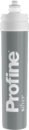 Profine Резервен филтър за вода за под плот от активен въглен Silver Medium 0.5 микрон