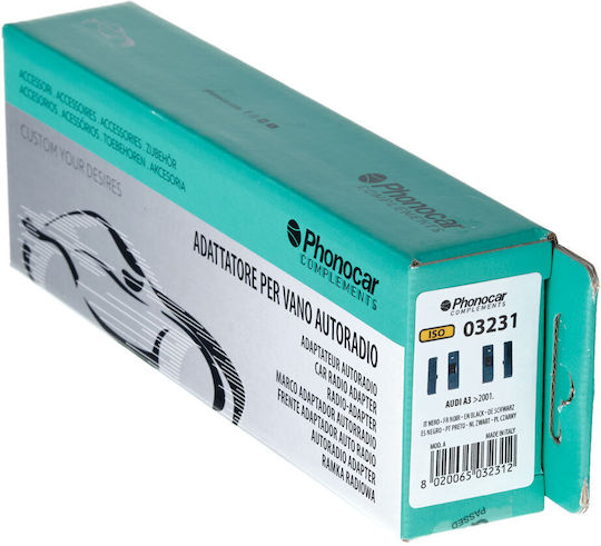 Phonocar Πρόσοψη 1 Din / 2 Din για Audi A3 1996-2001