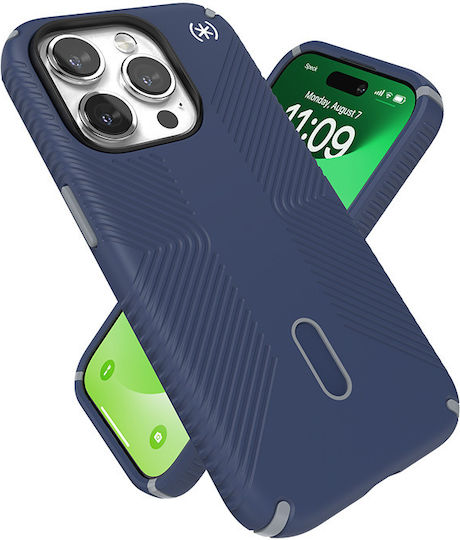 Speck Presidio2 Grip Back Cover Plastic Albastru (iPhone 15 Pro)