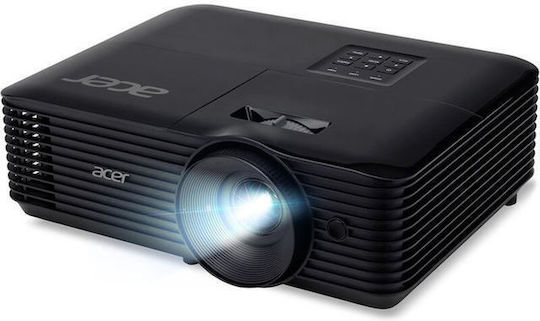 Acer X1328WH MR.JX211.001 Mini 3D Projector DLP (DMD) HD Standard Lamp with Built-in Speakers White