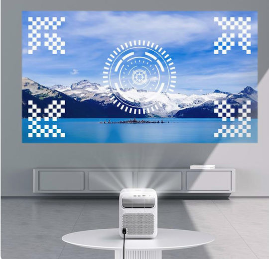 Wanbo Mozart 1 Projector LCD Full HD Λάμπας LED με Wi-Fi και Ενσωματωμένα Ηχεία