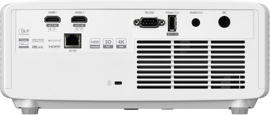 Optoma UHZ66 E9PD7LD01EZ2 3D Proiector DLP 4K Ultra HD Laser cu Difuzoare Incorporate Alb